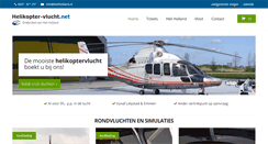 Desktop Screenshot of helikopter-vlucht.net